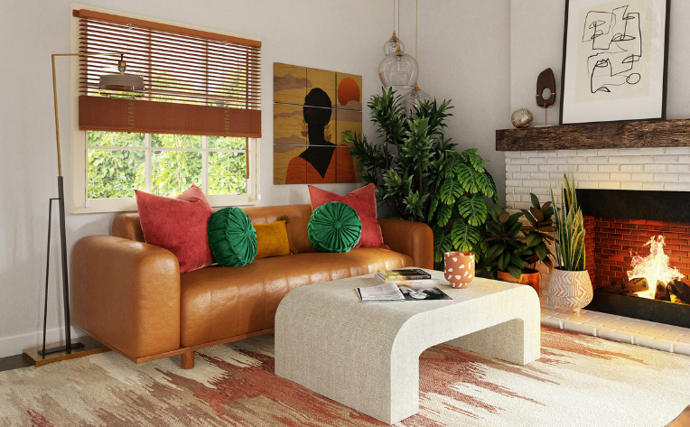 trendy living room design